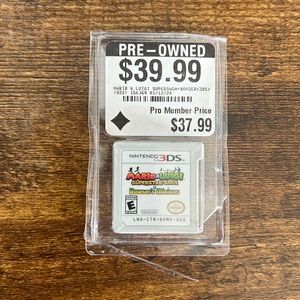 Nintendo 3DS Mario &Luigi game